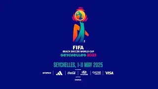 The Official FIFA Beach Soccer World Cup Seychelles 2025 Brand Reveal! 🏖️
