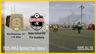 2025 MLVA Spring Cup: BSC 2017B Blue vs. Napa United 17B Pre-Academy
