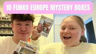 10 mystery boxes from Funko Europe!! (UK)