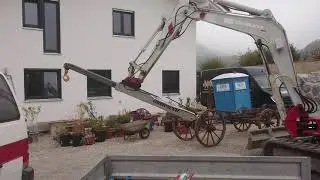 Bagger Teleskop Ausschub Eigenbau MS 03 Takeuchi TB 145