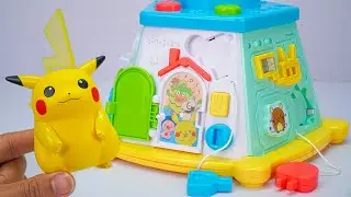 [⚡Toy asmr⚡] Pok&eacute;mon Pikachu's Playful Box Big Fidget Board ⚡ Satisfying with Unboxing | No talking