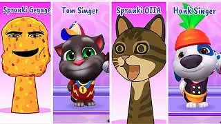 Who Will Prevail: Sprunki Gegage Sprunki OIIA Vs Tom Hank Singer ? 💸 | 🤨 Mega Battle #014