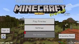 Experimenting in Minecraft preview be like…