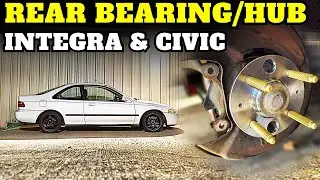 Civic / Integra Rear disc bearing replacement | FINALLY!