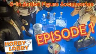 Tutorial on how to make 6-in action figure accessories! Episode 1