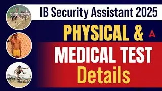 Intelligence Bureau Recruitment 2025 Tamil | IB Security Assistant Physical and Medical Test Details