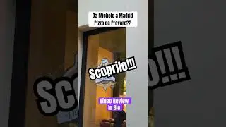 Da Michele Madrid #shorts #pizza #pizzareview #madrid #madridfood