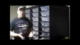 Feeding pythons frozen thawed rodents