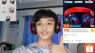 UNBOXING HEADSET Yun lang | Dehnniel TV |