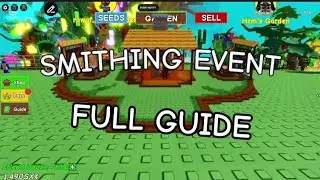 Grow a garden smithing event guide 