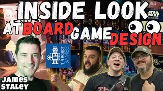 Inside Look At Board Game Design With James Staley | WHISKEY WEDNESDAY LIVE @ 8!