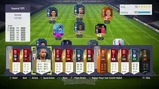 Freaking Insane Squad Builder!! 4 Prime Icons! Expensive Fifa 18 Ultimate Team
