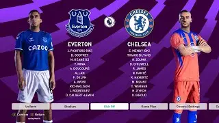 PES 2021 | EVERTON VS CHELSEA | PREMIER LEAGUE 20-21 FHD GAMEPLAY