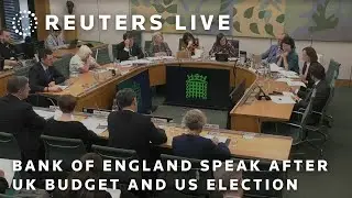 LIVE: Bank of England officials speak to lawmakers after UK budget and US election