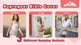 Faith Meets Function ✨ | SupreGear Floral Bible Cover for Women