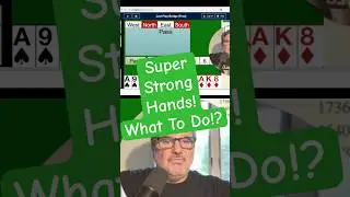 Bridge Strategy: Decoding Our Strong Hand & Slam Bidding #shorts