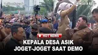 VIRAL! Kepala Desa Asik Joget-Joget Saat Demo Tuntut Pencabutan PMK 81/2025