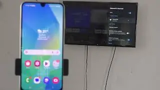 How to do screen mirroring in Samsung Galaxy A05