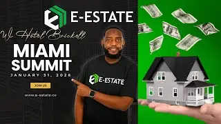 E-ESTATE MIAMI SUMMIT O MAIOR EVENTO DE TOKENIZA&Ccedil;AO DO MUNDO