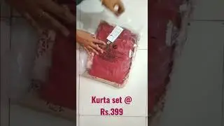 Ajio offer 💕 Kurta sets at Rs. 390 #ajio #shorts