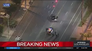 LAPD Involved In Traffic Collision