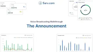 Sarv Voice Broadcasting Announcement Walkthrough