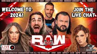 WWE RAW Day 1 Live Stream - Join Our Live Chat (January 1, 2024) #wwe #wweraw #wweday1