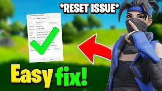 How To Fix Fortnite Game Settings Not Saving On PC In 1 minute (Chapter 5)