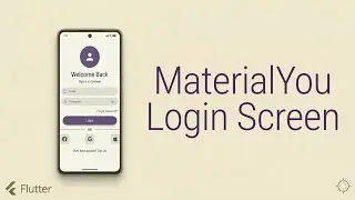 Flutter Material You Login Screen | Material 3 & Dynamic Color Tutorial - The Tech Leaf