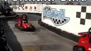 Formula Karts on Turbo Track at Go Kart World Carson