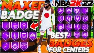 Best Badges For Centers NBA 2K22 Best Shooting Center Badges Best Popper Badges Best Best Jumpshot