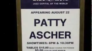 Patty Ascher Live BlueNote 28 set 2010 2#set