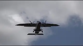 RAF Dornier 228 Landing at RAF Marham