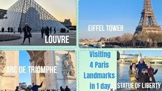 PARIS Adventure Part 1: 4 Landmarks in 1 day