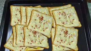 Garlic bread & Cafe Jaisi Cheese Garlic Bread| Garlic Bread in OTG #food