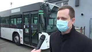 TVKOLIN - Dezinfekce autobusů v Kolíně