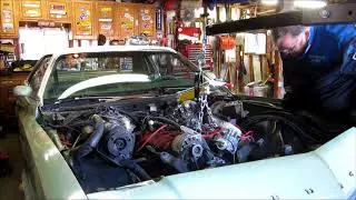 1974 Buick Century engine removal