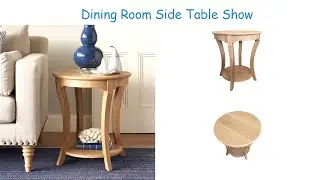 Side Table: To Show The Living Room Side Table(Wooden Side Table White Side Table)