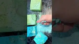 Dyed strength shop teaser  |#powdery #crunchy #asmr #stressrelief #relaxing #satisfying