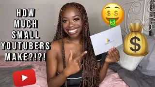 MY FIRST YOUTUBE PAYCHECK 2020 + The Full Monetization Process | Small Black Youtuber