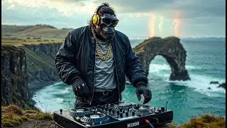 DJ Gorilla | ARCH ROCK, HELLNAR, ICELAND | Afro-Tech Amapiano Rave 🌍 | Tribal Festival Energy