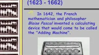 Pascaline Calculator