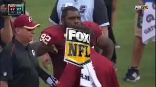 Chris Baker And Jason Peters Ejection