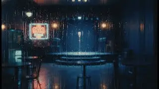 Midnight Noir Jazz Bar & Heavy Thunderstorm ⛈️ Instant Deep Sleep 2026 [8D Binaural Ambience]