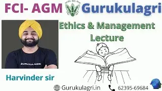 FCI - AGM Ethics and managements Lecture | Gurukulagri.in