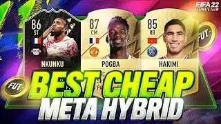 FIFA 22 | MOST OVERPOWERED BEST POSSIBLE CHEAP 50K/100K/250K HYBRID EVER!✅ | FUT 22 SQUAD BUILDER