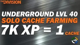 The Division - Underground Caches Farming - Challenging Solo 3 Phase Operation