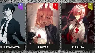 Most Popular Chainsaw Man Characters