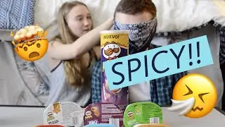 Lucus makes me try REALLY SPICY Pringles!! | Pringles Challenge| Margot Zeitoun