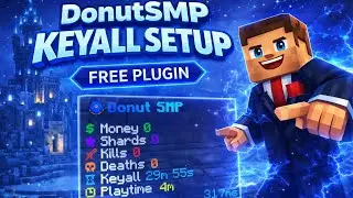 🌟DonutSMP || keyall plugin setup || no paid plugin🌟 #minecraft #donutsmp 